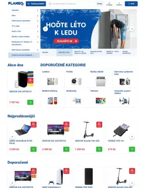 akční leták Planeo Elektro 16.8.2023-22.8.2023