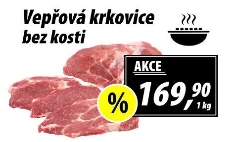 Vepřová krkovice bez kosti