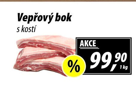 Vepřový bok s kostí
