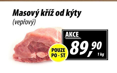 Vepřový kříž od kýty