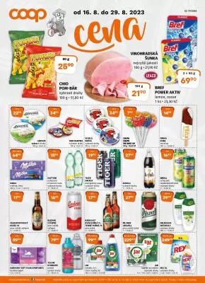akční leták COOP 16.8.2023-22.8.2023