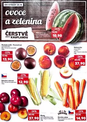 akční leták Kaufland 23.8.2023-29.8.2023