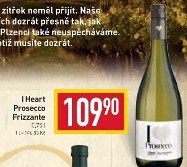Prosecco Frizzante I Heart