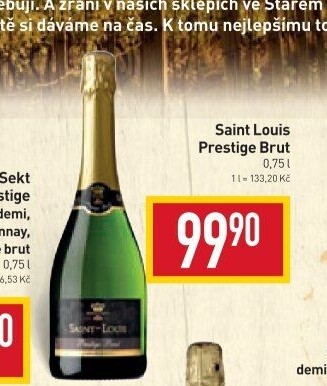 Sekt Brut Prestige Saint Louis