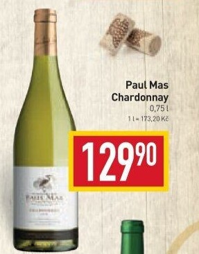 Víno Chardonnay Paul Mas