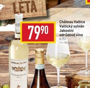 Víno Valtický Sylván Chateau Valtice