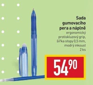 Gumovací pero