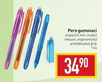 Gumovací pero