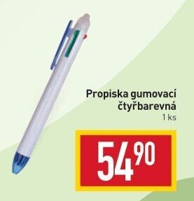 Gumovací propiska
