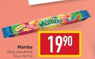 Karamely ovocné Mamba Storck