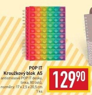 Kroužkový blok A5