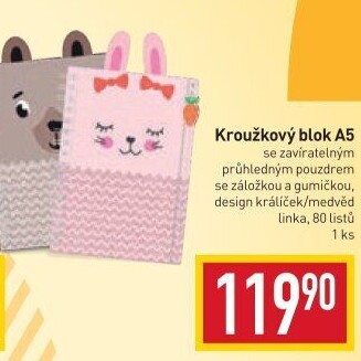 Kroužkový blok A5