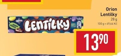 Lentilky Orion