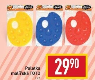 Malířská paleta Toto