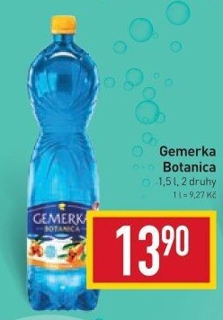 Ochucená voda Gemerka