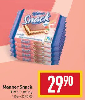 Oplatky Snack Manner