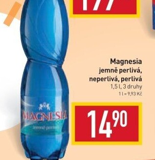 Přírodní voda Magnesia