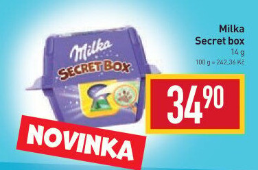 Secret box Milka