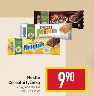 Tyčinka cereální Nestlé