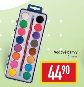 Vodové barvy