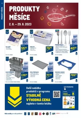 akční leták Makro 16.8.2023-29.8.2023