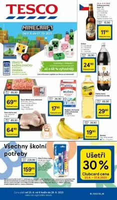 akční leták Tesco 23.8.2023-29.8.2023