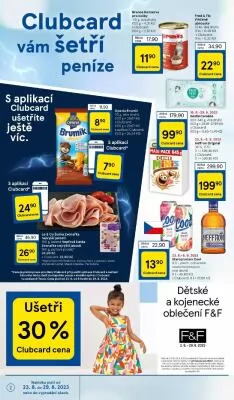 akční leták Tesco 23.8.2023-29.8.2023