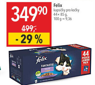 Kapsičky pro kočky Felix Purina