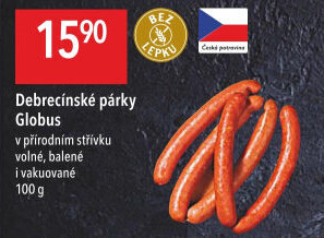 Párky debrecínské Globus