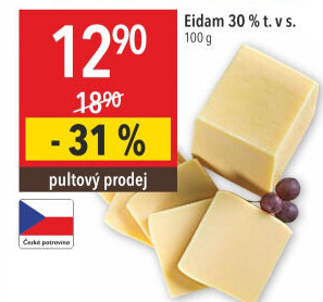 Sýr Eidam 30%