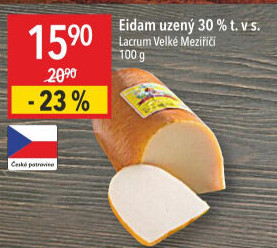 Sýr Eidam uzený 30% Lacrum