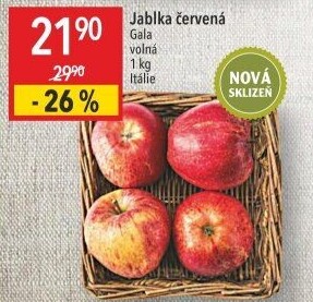 Jablka Gala