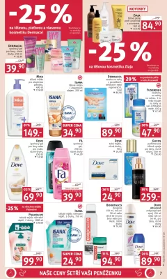 akční leták ROSSMANN drogerie 23.8.2023-5.9.2023