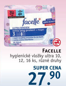 Dámské vložky s křidýlky Ultra Binden Facelle