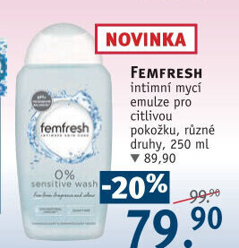 Intimní mycí gel Fem Fresh