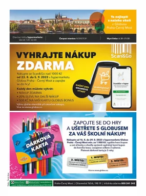 akční leták Globus 23.8.2023-29.8.2023