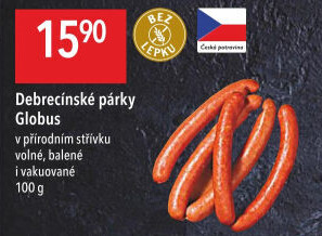 Párky debrecínské Globus