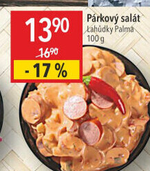 Salát párkový