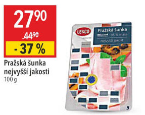 Šunka pražská nejvyšší jakosti LE&amp