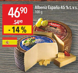Sýr Espaňa 45 % Albéniz