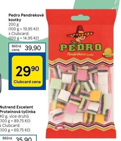 Bonbony lékořicové Pedro