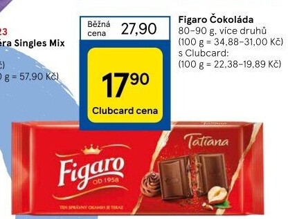 Čokoláda Figaro