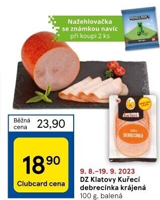 Kuřecí debrecínka DZ Klatovy