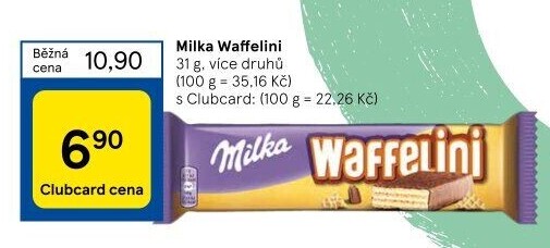 Oplatek Wafelini Milka