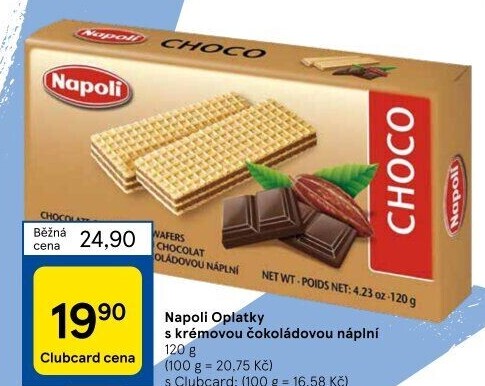 Oplatky Napoli Manner