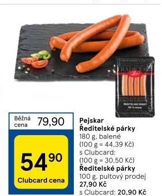 Párky Ředitelské Pejskar