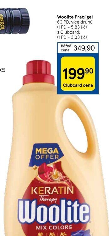 Prací gel Woolite