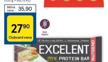 Proteinová tyčinka Excelent Nutrend