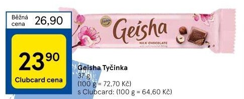 Tyčinka Geisha