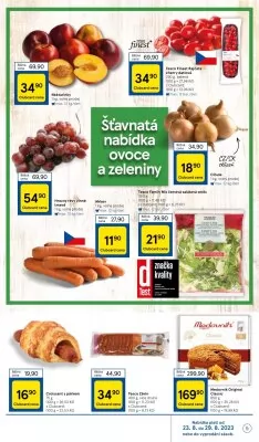 akční leták Tesco 23.8.2023-29.8.2023